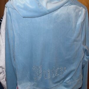 Forever 21 Light Blue Hoodie and pants 2pc set